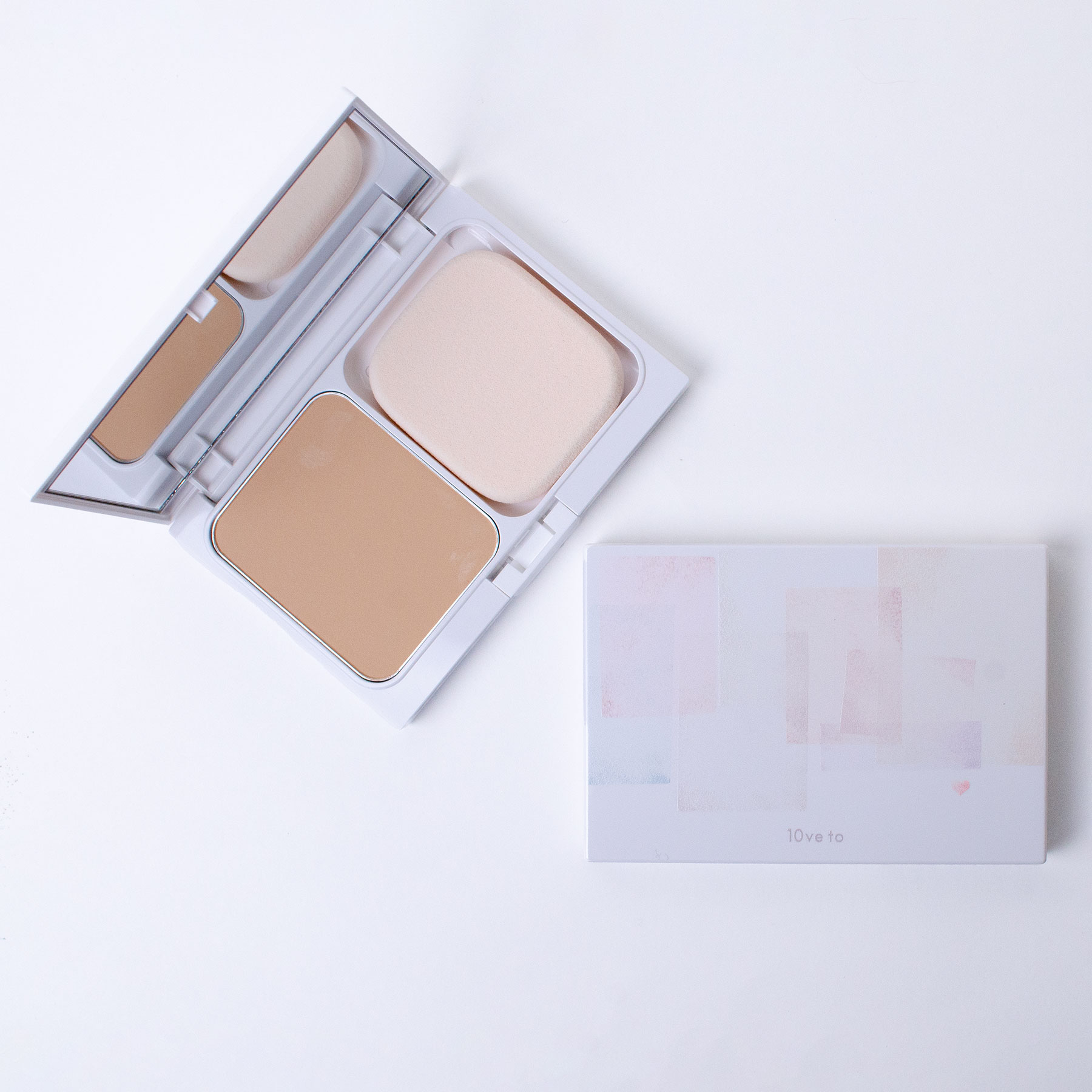 10ve to パウダーファンデーション 付属スポンジイメージ