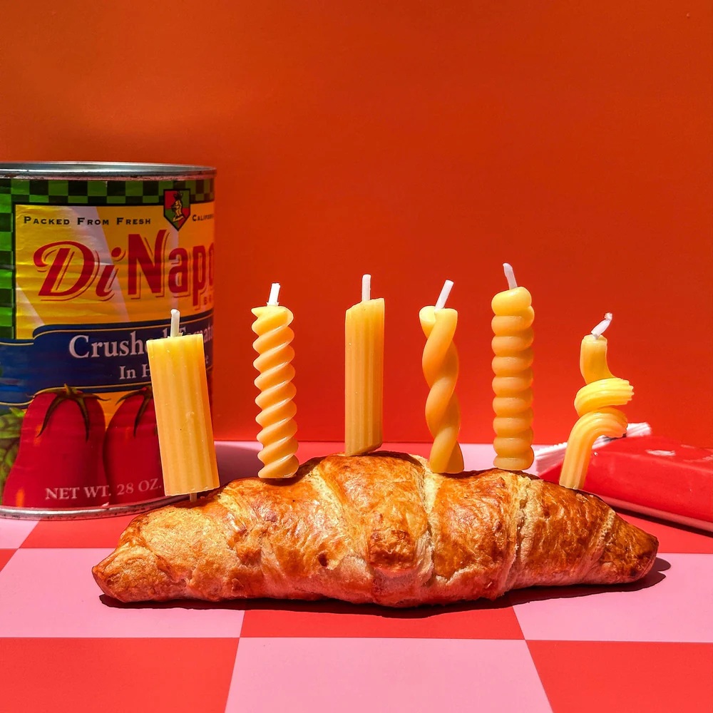 パーティーキャンドル パスタ