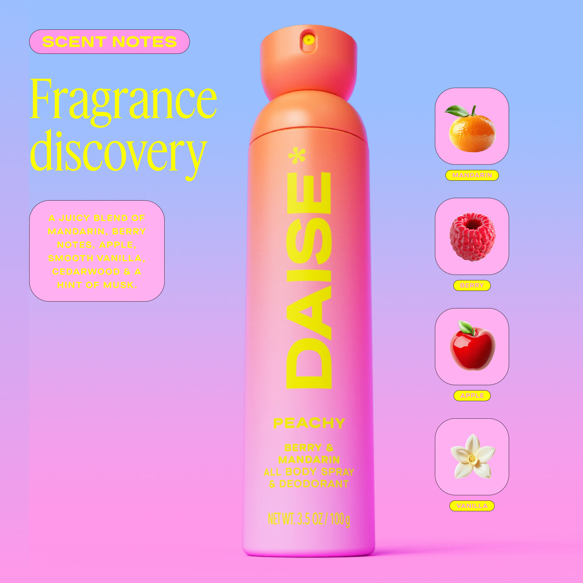 PEACHY 香りの詳細