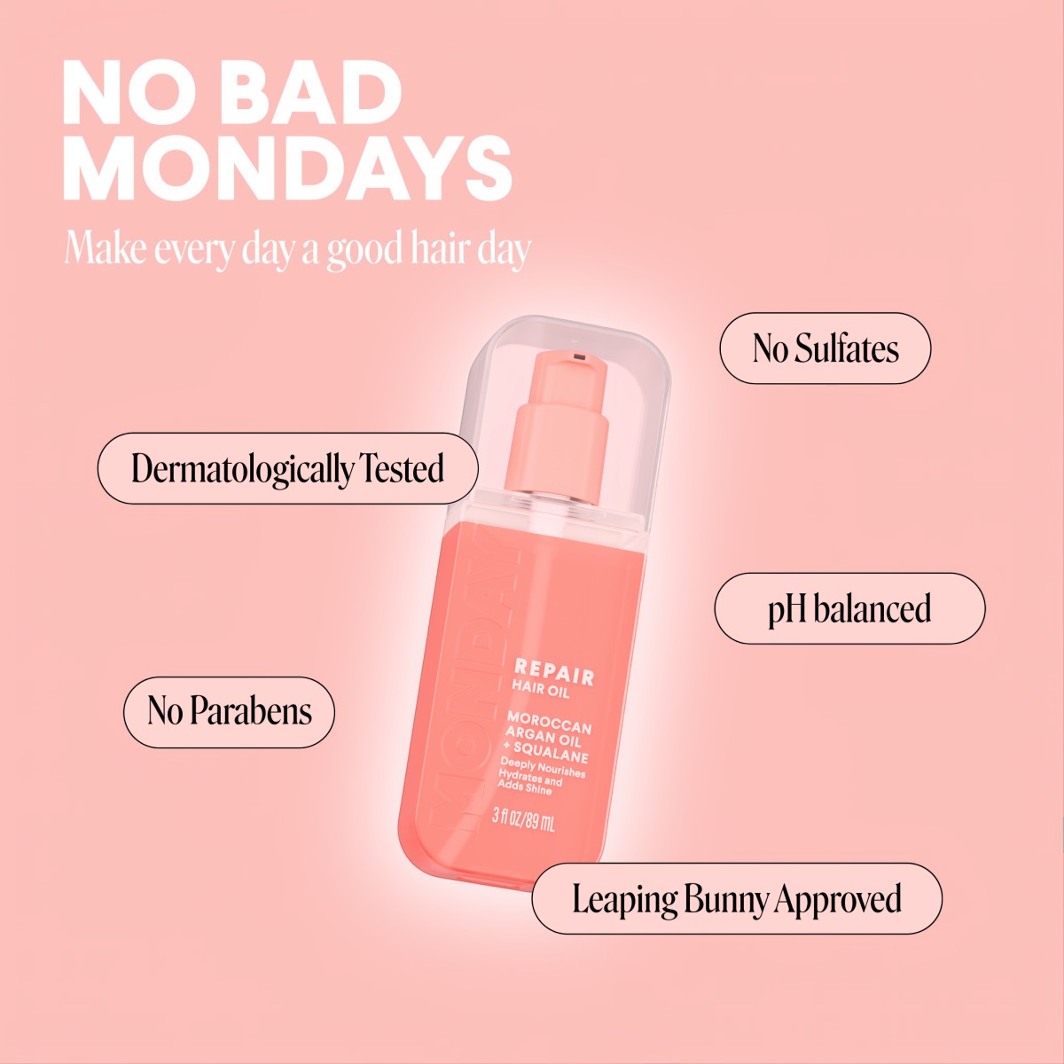 NO BAD MONDAYS HAIR OIL