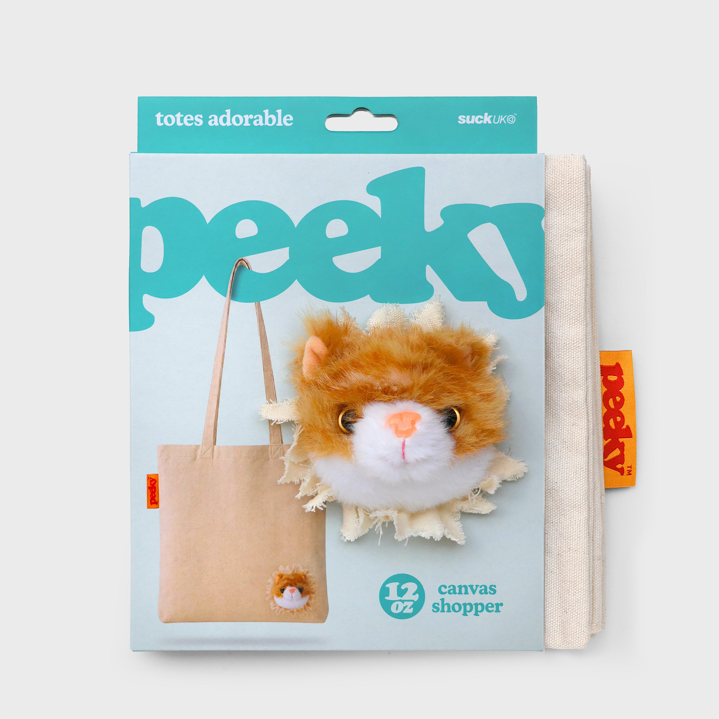 Peeky トートバッグ キャット