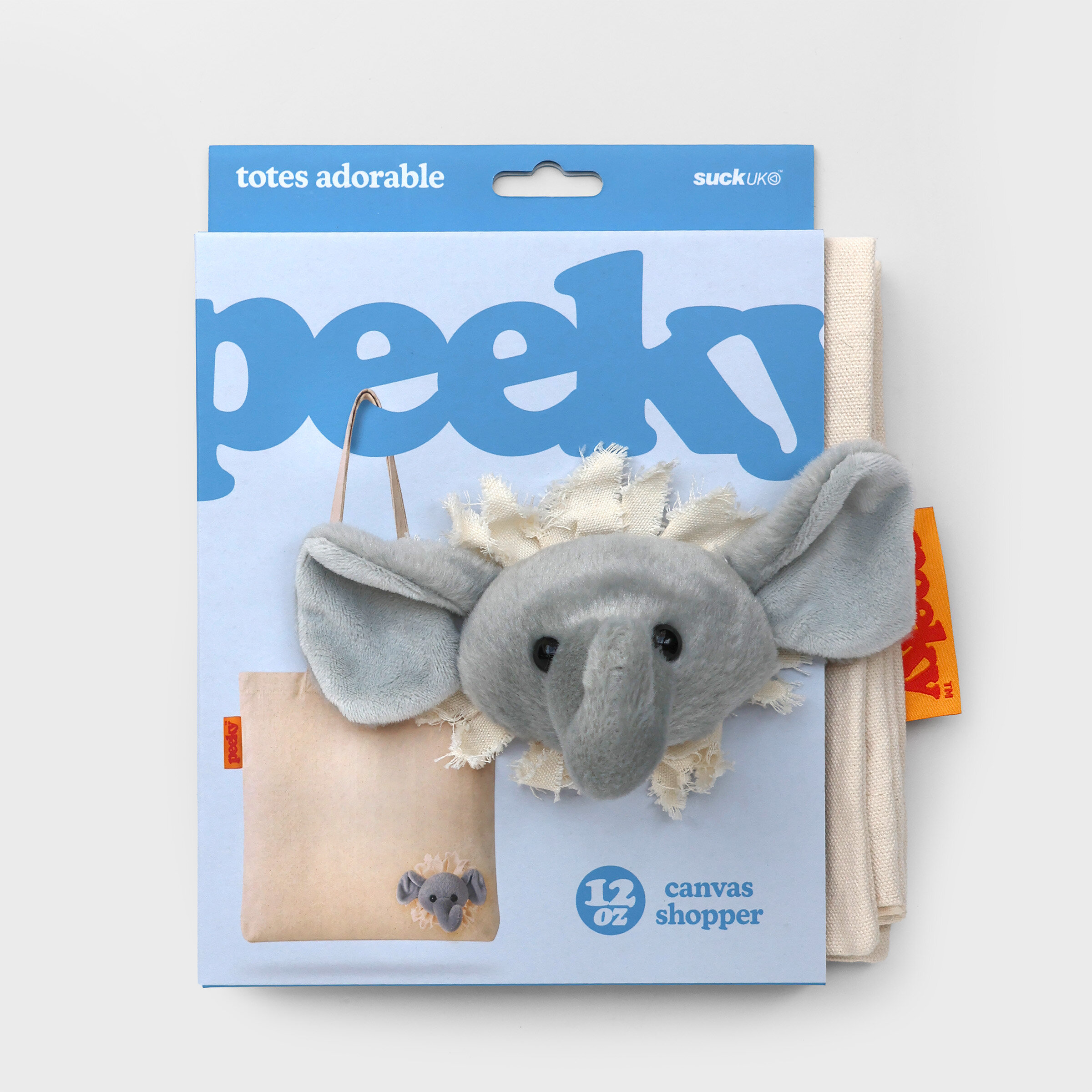 Peeky トートバッグ エレファント
