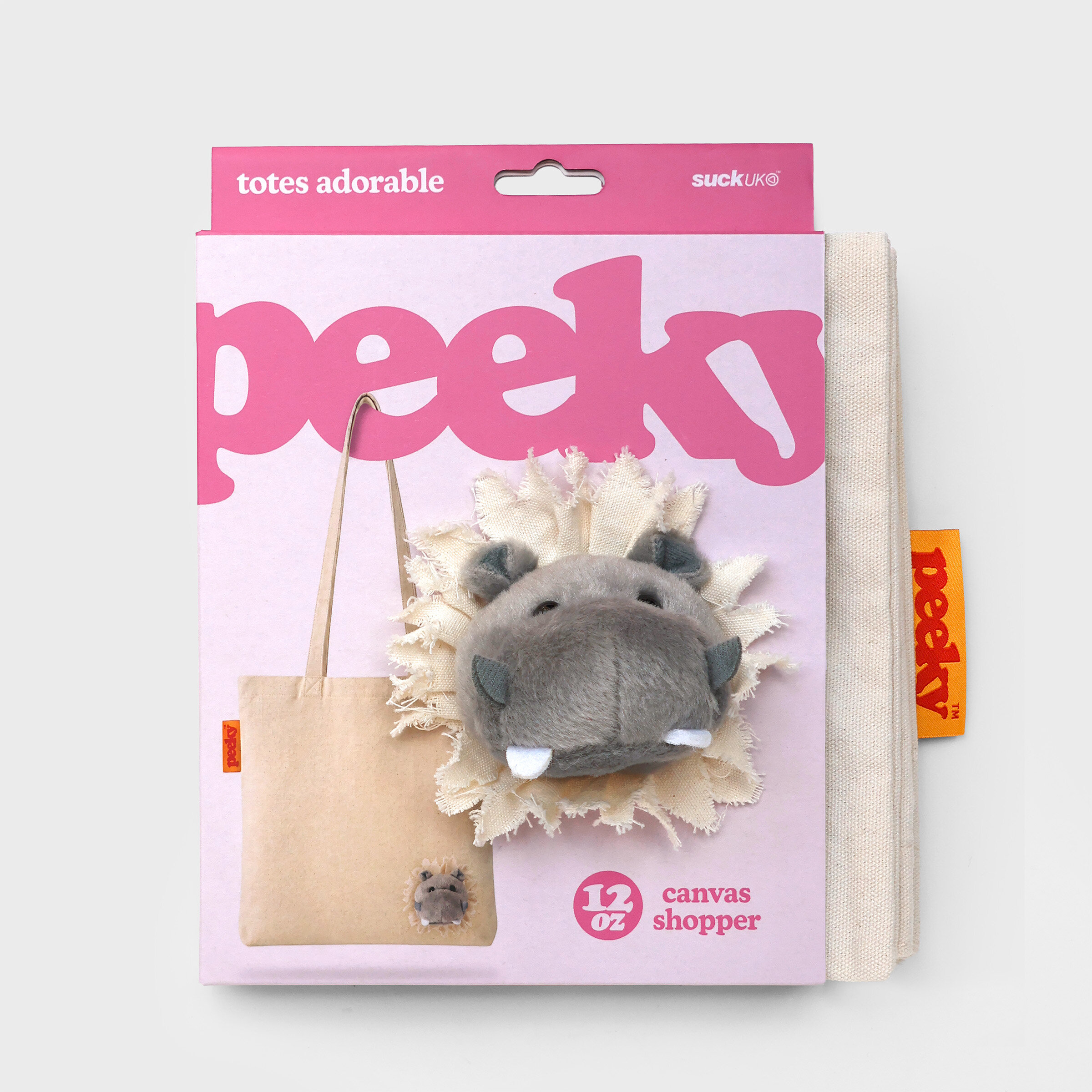 Peeky トートバッグ ヒッポ