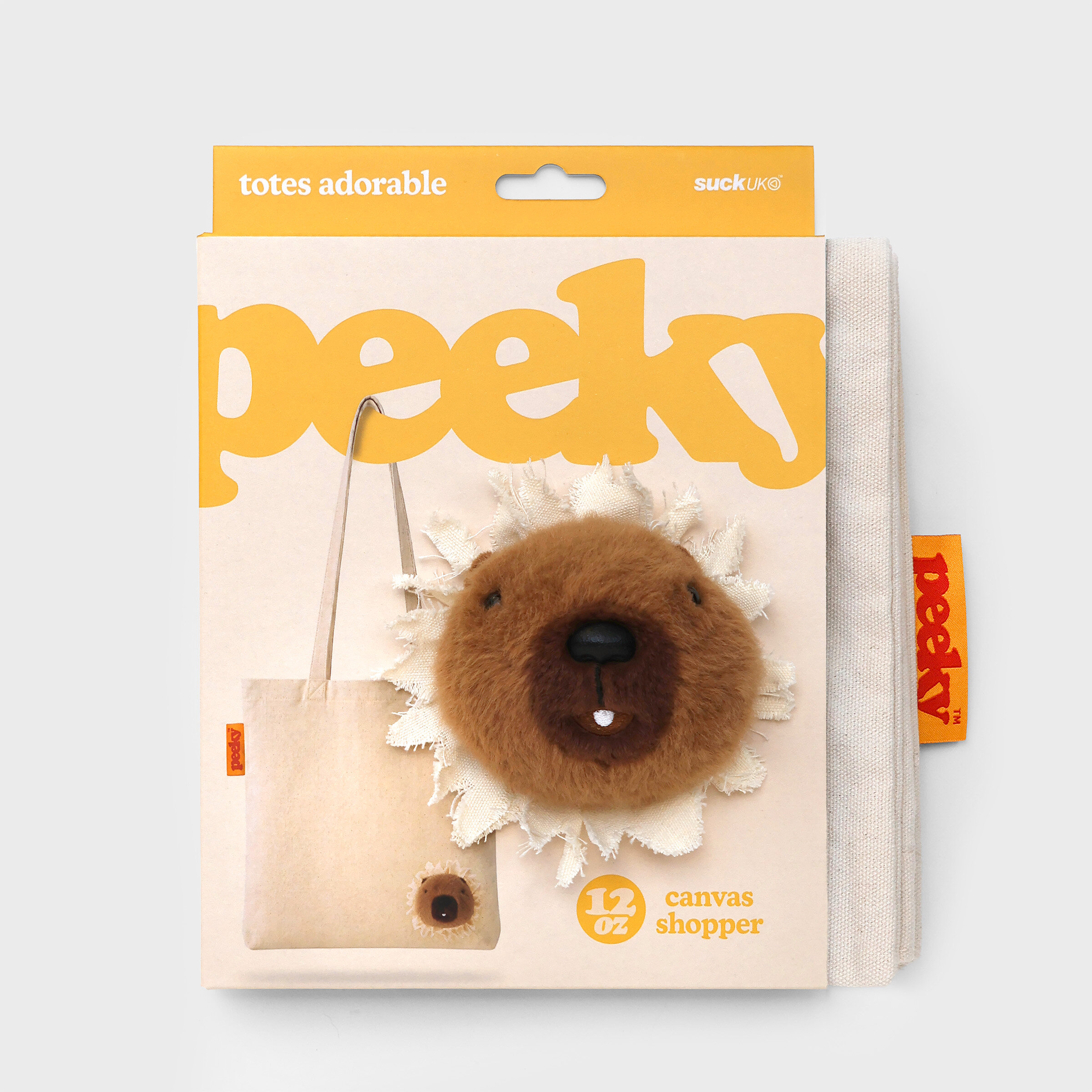 Peeky トートバッグ カピバラ