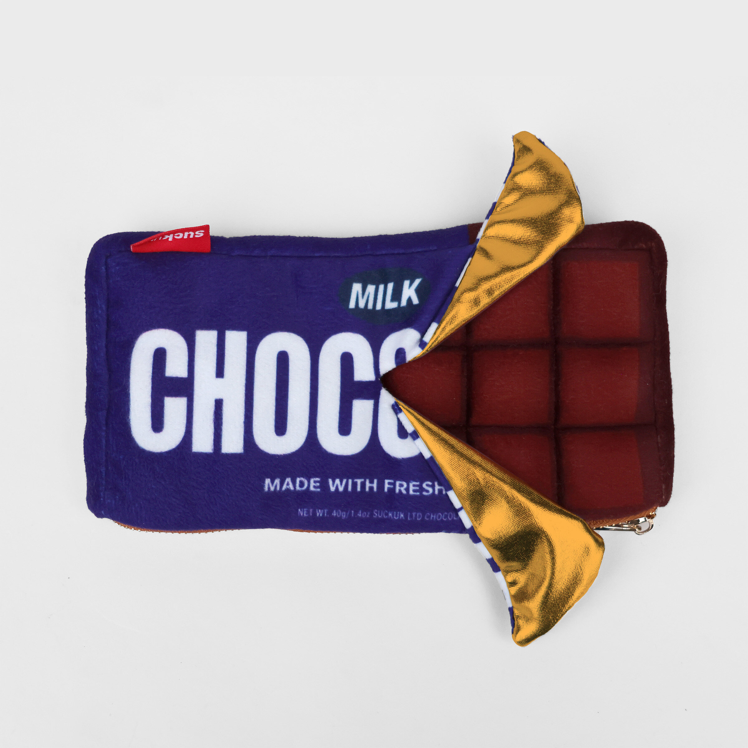 プラッシュポーチ チョコレート