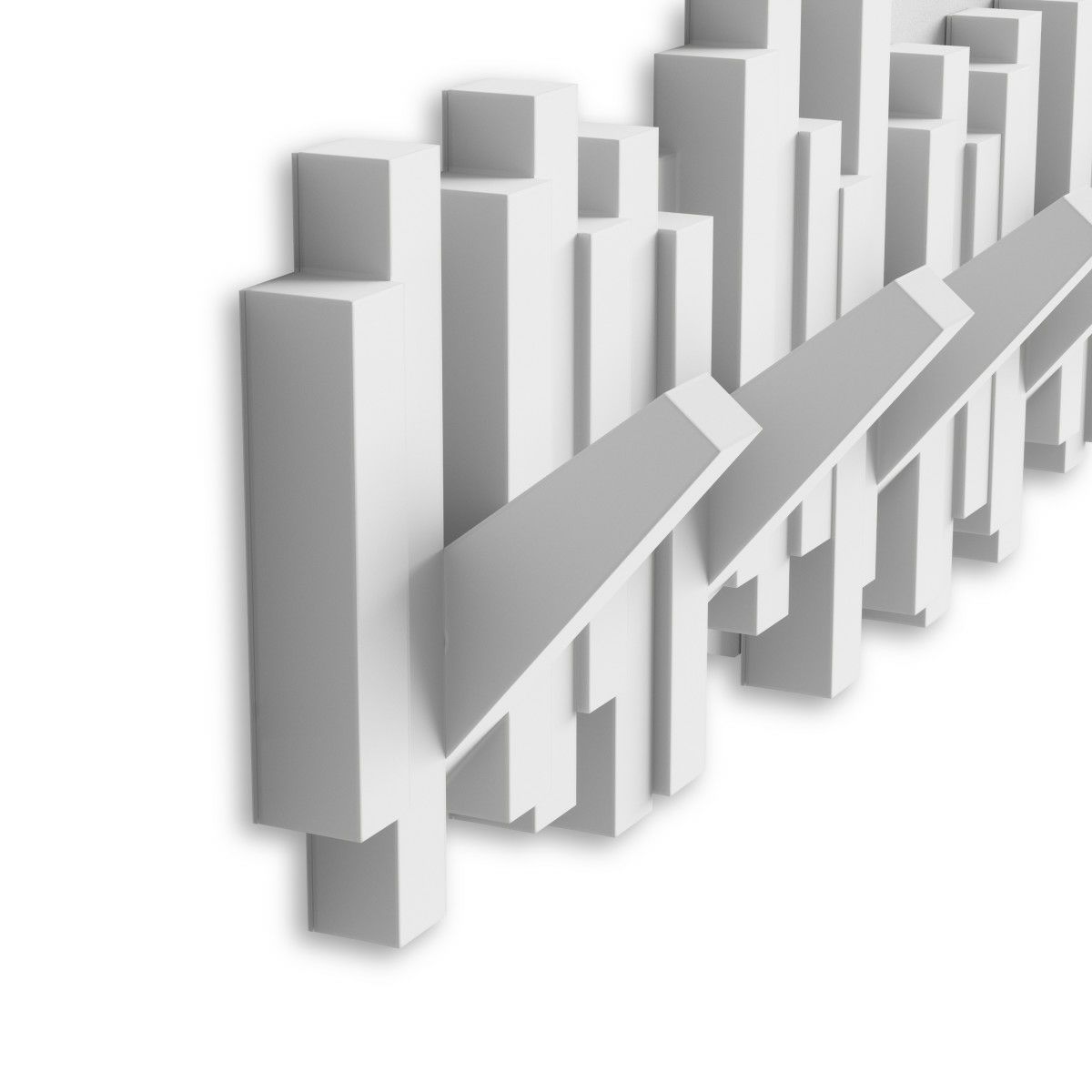 フックとして使うだけじゃない、壁の“見せる収納”