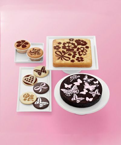 ケーキステンシル ヴィンテージガール | entresquare.com