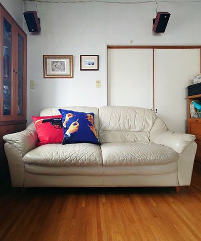 正規輸入品]SELETTI/ TOILETPAPER クッション50x50 LEMONS