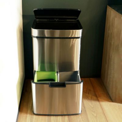 センサー付きダストボックス(ゴミ箱) 容量62L