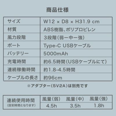 bcl(ビーシーエル)/ 585 USB デスクトップ ダブルファン | entresquare.com