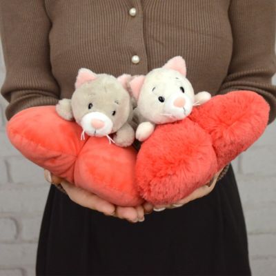 NICI(ニキ)/ぬいぐるみ ラブキャット フラッフィーネソベリ13cm | entresquare.com