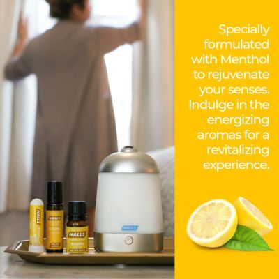 SPAROOM×HALLS(スパルーム×ホールズ)/インへイラー レモン 2パック