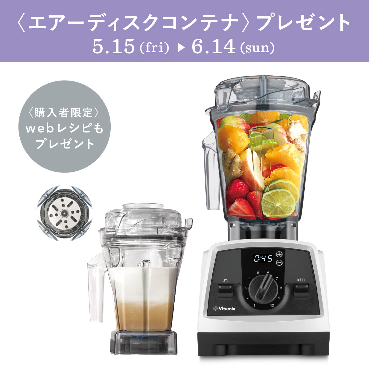バイタミックス ミキサー vitamix美品