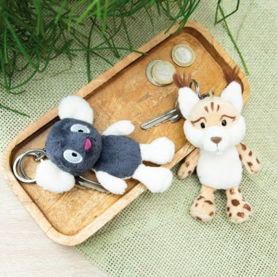 NICI(ニキ)/キーホルダー ワイルドフレンズ2024 キツネザル