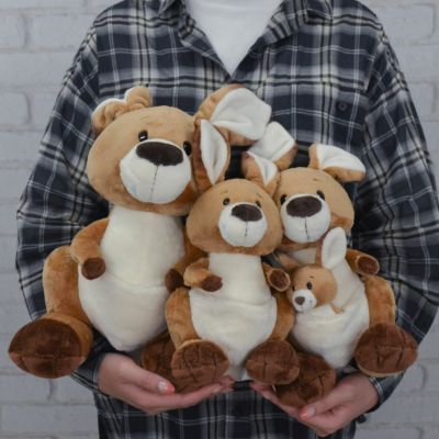 NICI(ニキ)/WF25 カンガルー ケリー ぬいぐるみ 21cm