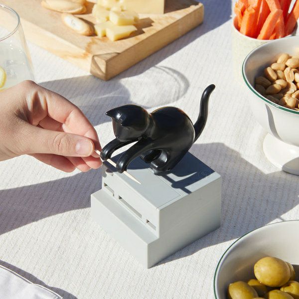 balvi(バルビ)/トゥースピック アップ ホルダーキャットブラック