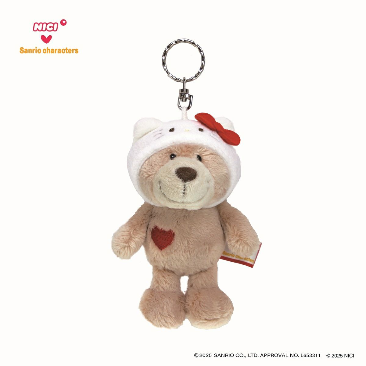 NICI(ニキ)/キーホルダー winter24 フォックス バニャ 10cm