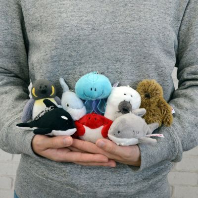 NICI(ニキ)キーホルダー オーシャンフレンズ キングペンギン