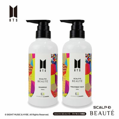 BTS IDOL スカルプD ボーテ スカルプシャンプー＆トリートメント