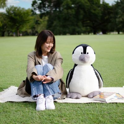 NICI(ニキ)XXL ペンギン グレー ぬいぐるみ 70cm | entresquare.com