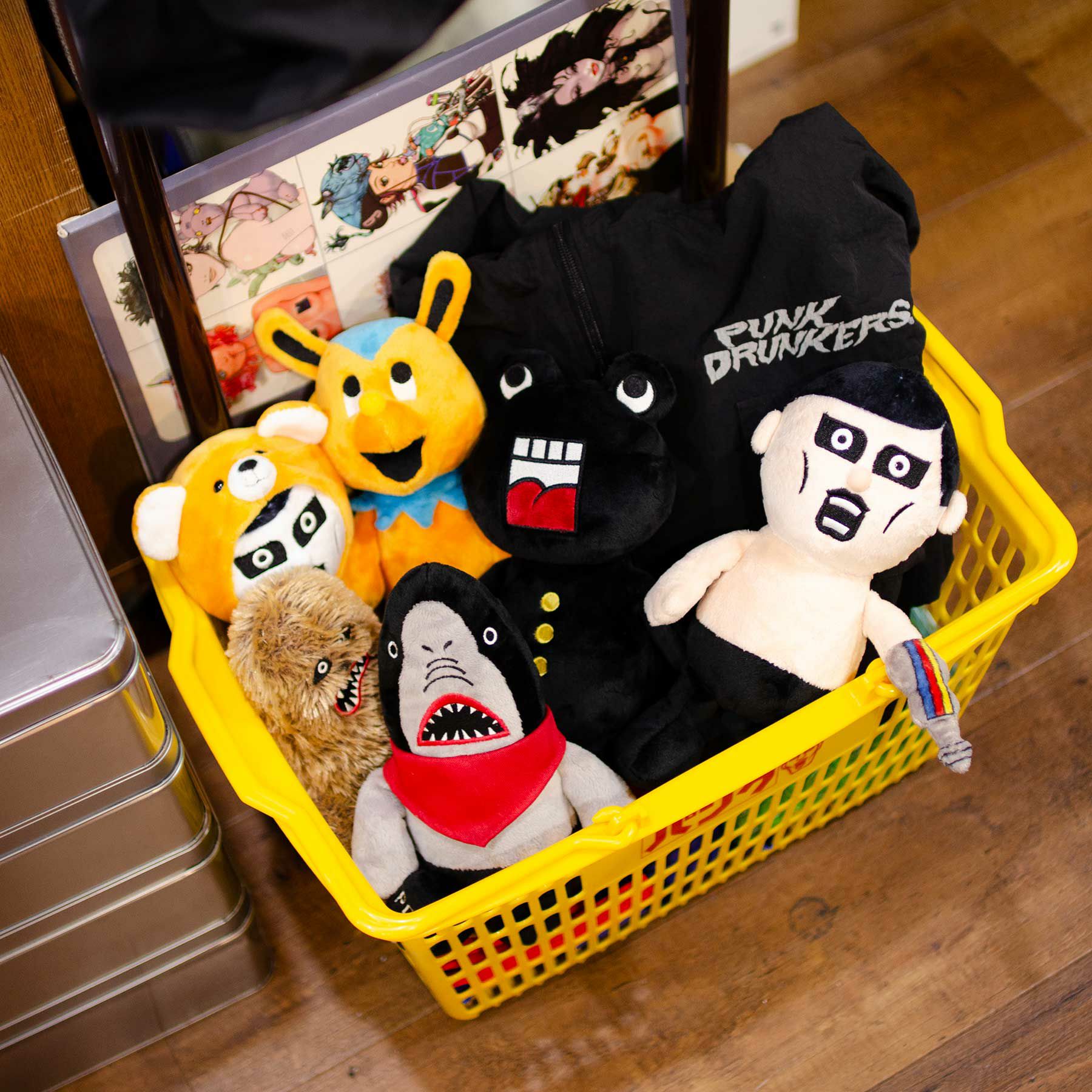 NICI×PUNK DRUNKERS(パンクドランカーズ) あいつ ぬいぐるみ25cm 2025