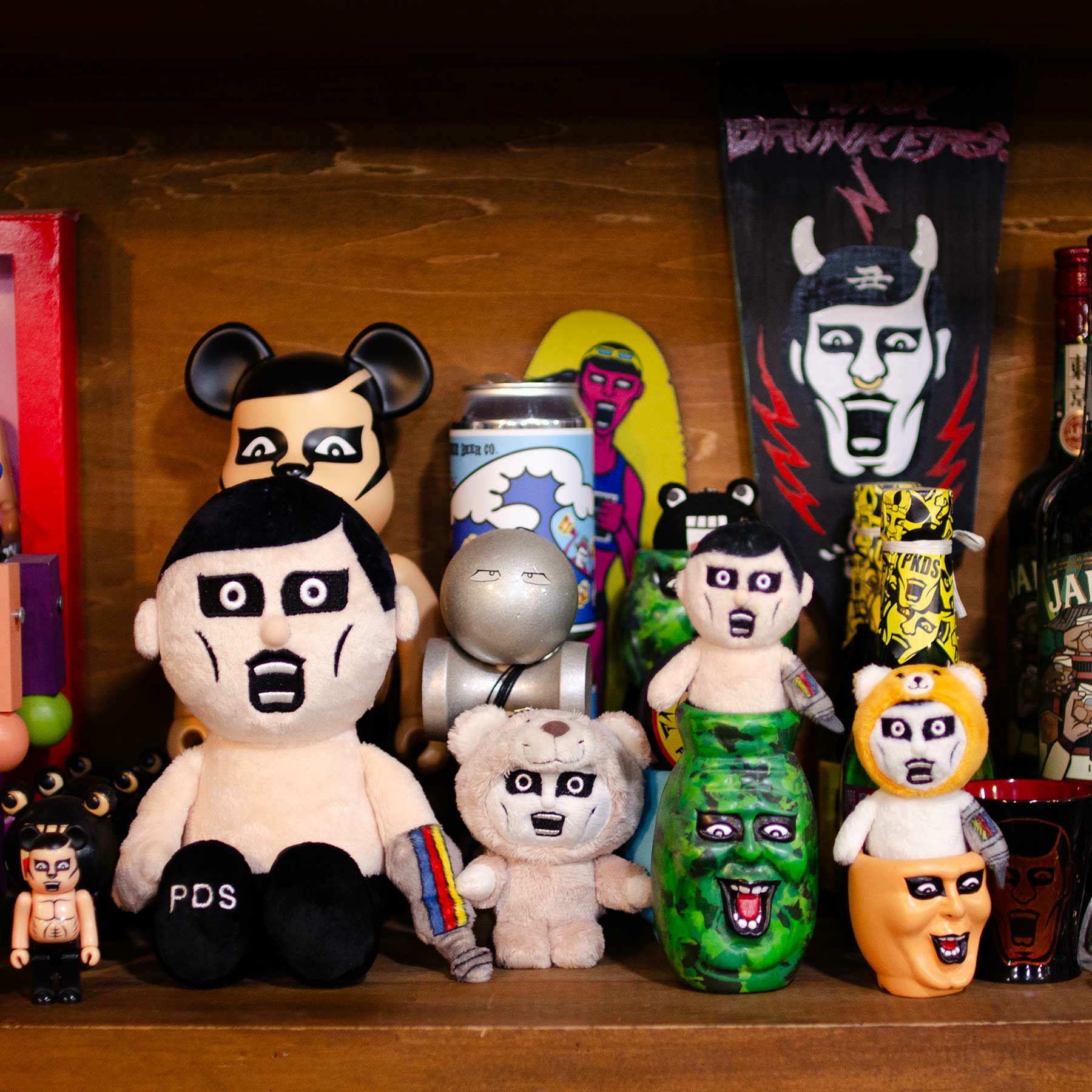 NICI×PUNK DRUNKERS(パンクドランカーズ) あいつ ぬいぐるみ25cm 2025